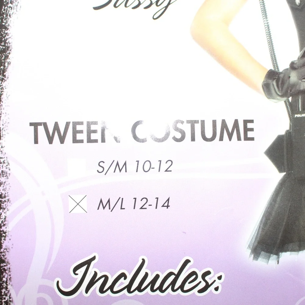 Spirit, Sergeant Sassy Tween Costume size M/L 12-14